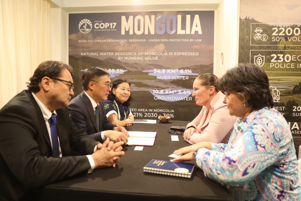 COP17-ын бэлтгэлийн хүрээнд Дэлхийн банкны баг манай улсад ажиллана