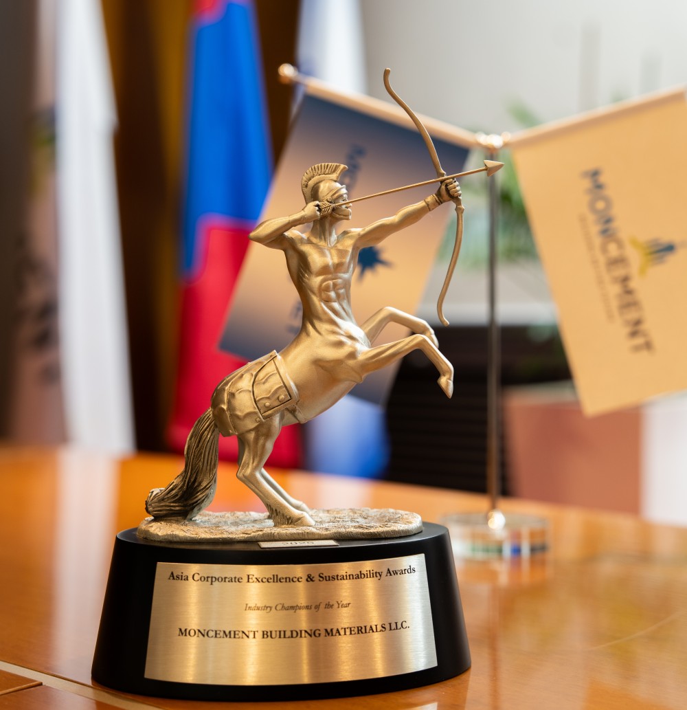 Монцемент “Азийн аж үйлдвэржилтийн манлайлагч” боллоо